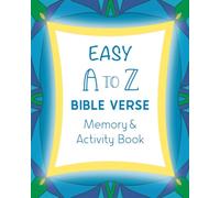 A to Z Easy Bible Verse Memory & Activity Book (Bible Memory Verse Activity Books)
