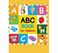 A to Z Fun! Kids Alphabet Coloring Book: Big Letters, Cute Pictures & Easy Coloring for Little Hands