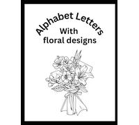 A to Z Letters with floral embellishments