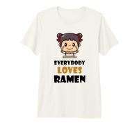 A Todo el Mundo le Encanta el Ramen, Divertidos Fideos japoneses, Comida para niñas Camiseta Premium