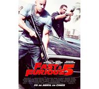 A Todo Gas 5 (Edicición metálica) [Blu Ray + DVD] (2011) The Fast and the Furious 5
