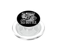 A Todo Gas Sin Botella Piloto Motocross PopSockets PopGrip para MagSafe