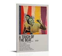 A Touch of The Beat Gets You Up on Your Feet Gets You Out And Then Into Poster Estética Arte de Pared Lienzo Vintage Póster Decorativo para la Decoración de la Habitación 20 x 30 Pulgadas (50 x 75 cm