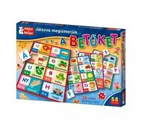 A través del juego, aprendemos las letras - juego educativo en húngaro