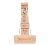 A través del tablero de juego del sistema solar, juguete de equilibrio de escritorio de madera para niños y adultos Tablero de equilibrio de escritorio Tablero de juego de ocio Ejercicio de coordinaci