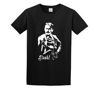 A Tribute to Adder - Lord Flashheart Cult Comedy Fry & Laurie Men's T-Shirt Unisex Black Cotton Print tee Shirts M