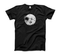 A Trip to The Moon, 1902 Movie Artwork T-Shirt Black L