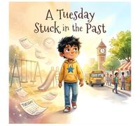 A Tuesday Stuck in the Past: A Wholesome Time-Travel Coloring Storybook for Kids Ages 6-18 | Imaginative Adventures, Gentle Life Lessons & Relaxing Coloring Pages