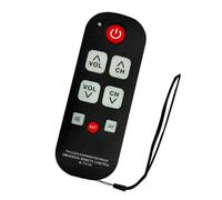 A-TV10 - Mando a distancia de repuesto impermeable, botón de acceso rápido, tecnología avanzada para televisores, versión inglesa, interruptor de entrada