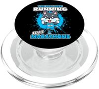 A un chico le gusta correr corredor irónico de media maratón PopSockets PopGrip para MagSafe