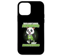 A un chico le gusta correr media maratón Panda Runner Carcasa para iPhone 12 mini