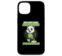 A un chico le gusta correr media maratón Panda Runner Carcasa para iPhone 13