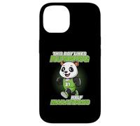 A un chico le gusta correr media maratón Panda Runner Carcasa para iPhone 14