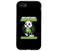 A un chico le gusta correr media maratón Panda Runner Carcasa para iPhone SE (2020) / 7 / 8