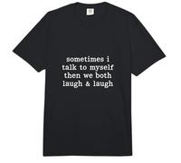 A Veces Hablo Conmigo Mismo, Entonces Ambos Nos reímos Comfort Colors Adult Heavyweight T-Shirt