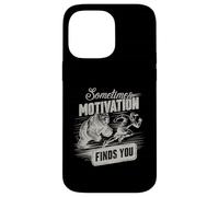 A Veces la motivación te Encuentra Divertido Correr Motivacional Carcasa para iPhone 14 Pro MAX