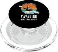 A Veces me Encanta el Kayak en Aguas bravas más Que la Gente PopSockets PopGrip para MagSafe