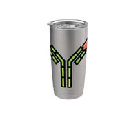 A veces me siento como un antígeno Vaso térmico de acero inoxidable de doble pared