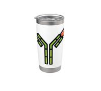 A veces me siento como un antígeno Vaso térmico de acero inoxidable de doble pared