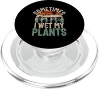 A Veces Mojo mis Plantas Jardinería Jardinería Plantación Retro PopSockets PopGrip para MagSafe