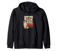 A Veces no Juego te Hace Emocional Divertido Bolos Sudadera con Capucha
