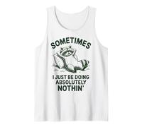 A Veces Simplemente no Hago Nada Gracioso, Mapache Camiseta sin Mangas