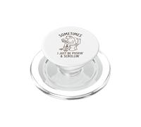 A Veces Solo Estoy cagando una Rana, Divertido, mamá, papá, Viejo cumpleaños PopSockets PopGrip para MagSafe