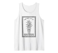 A Veces Solo Estoy cultivando un Divertido árbol de Caucho ficus Vintage Camiseta sin Mangas