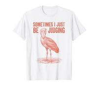 A Veces Solo Estoy juzgando Shoebill Funny Meme Vintage Camiseta