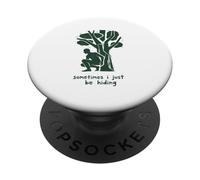 A Veces, Solo Estoy ocultando Silueta ilustración PopSockets PopGrip Adhesivo