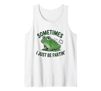 A Veces Sólo Estoy Pedo Camiseta Rana Humor Divertido Camiseta sin Mangas