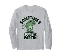 A Veces Sólo Estoy Pedo Camiseta Rana Humor Divertido Manga Larga