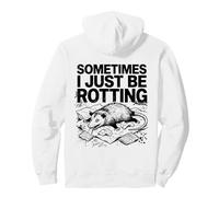 A Veces Solo Estoy pudriendo, zarigüeya, Divertido Meme de la generación Z, Vintage Sudadera con Capucha