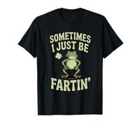 A Veces Solo Estoy tirando Pedos al Humor de Rana Camiseta