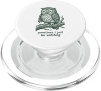 A Veces Solo Estoy Viendo Owl Relief PopSockets PopGrip para MagSafe