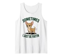 A Veces Solo Hay Que tirarse un Pedo, Humor Divertido de Chihuahua Camiseta sin Mangas