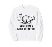 A Veces Solo me Estoy tirando Pedos, me Duele la Barriga, Gracioso Capibara Sudadera