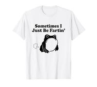 A veces solo me estoy tirando un pedo a Funny Frog Camiseta