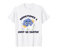 A veces solo me estoy tirando un pedo divertido, retro, groovy Camiseta