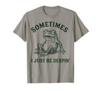 A Veces Solo Soy Derping Funny Frog Camiseta
