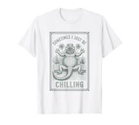 A Veces Solo Soy un Lagarto uromastyx Divertido y Relajado Camiseta