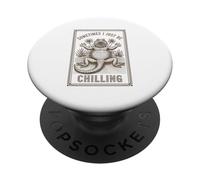 A Veces Solo Soy un Lagarto uromastyx Divertido y Relajado PopSockets PopGrip Adhesivo