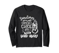 A Veces Solo Tienes Que Decir Cluck It Manga Larga