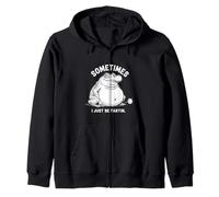 A Veces Soy Fartin Humor Divertido para los Amantes de Las Ranas Sudadera con Capucha