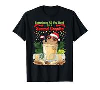 A Veces, Todo lo Que Necesitas es un Segundo Coquito Funny P.R. Coquí Camiseta
