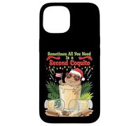 A Veces, Todo lo Que Necesitas es un Segundo Coquito Funny P.R. Coquí Carcasa para iPhone 15
