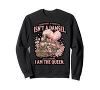 A Veces una Princesa no es un Tren de damisela Gráfico Sudadera