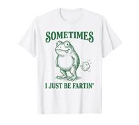 A Veces yo sólo ser Fartin Funny Frog ilustración Camiseta