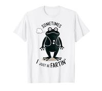 A Veces yo Solo ser Fartin Rana Divertida Dibujos Animados Camiseta