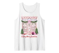 A Very Merry Bookmas Christmas Bookshop Reading Apparel Camiseta sin Mangas